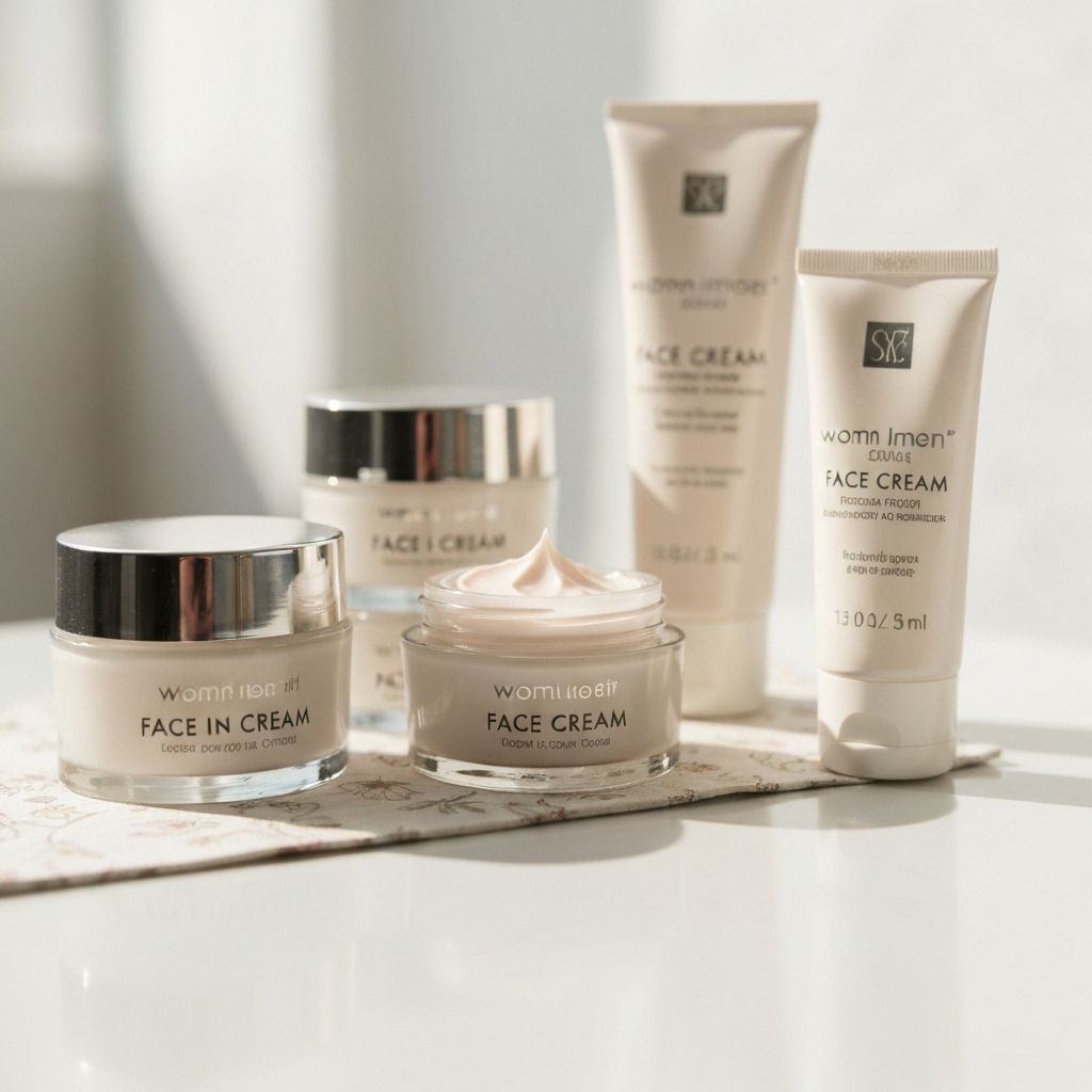 Women's face creams